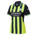 Camiseta Manchester City Jeremy Doku #11 Segunda Equipación Replica 2024-25 para mujer mangas cortas